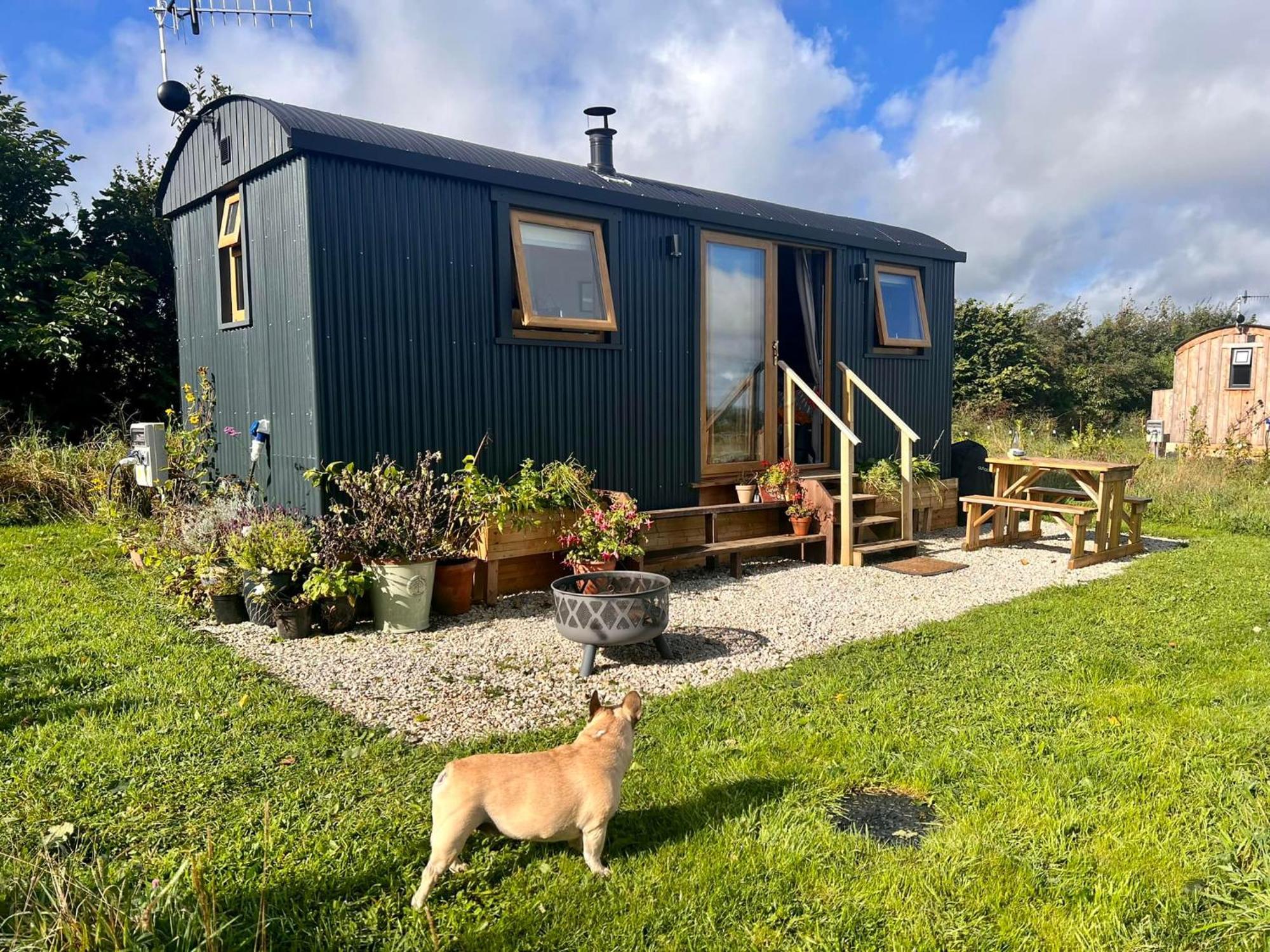 Luxury Shepherd Hut In The Peak District Bakewell Buitenkant foto